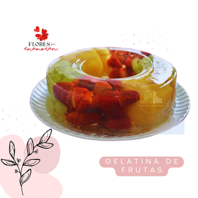 GELATINA DE FRUTAS