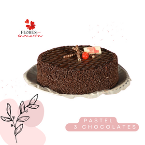 PASTEL DE 3 CHOCOLATES